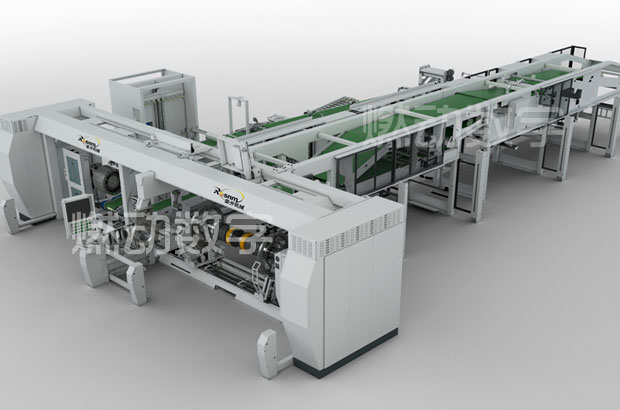半鋼一次法成型機(jī)三維動畫